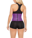 Metallic Latex Waist Trainer 2 Hooks for Women