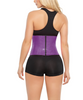 Metallic Latex Waist Trainer 2 Hooks for Women