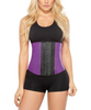 Metallic Latex Waist Trainer 2 Hooks for Women