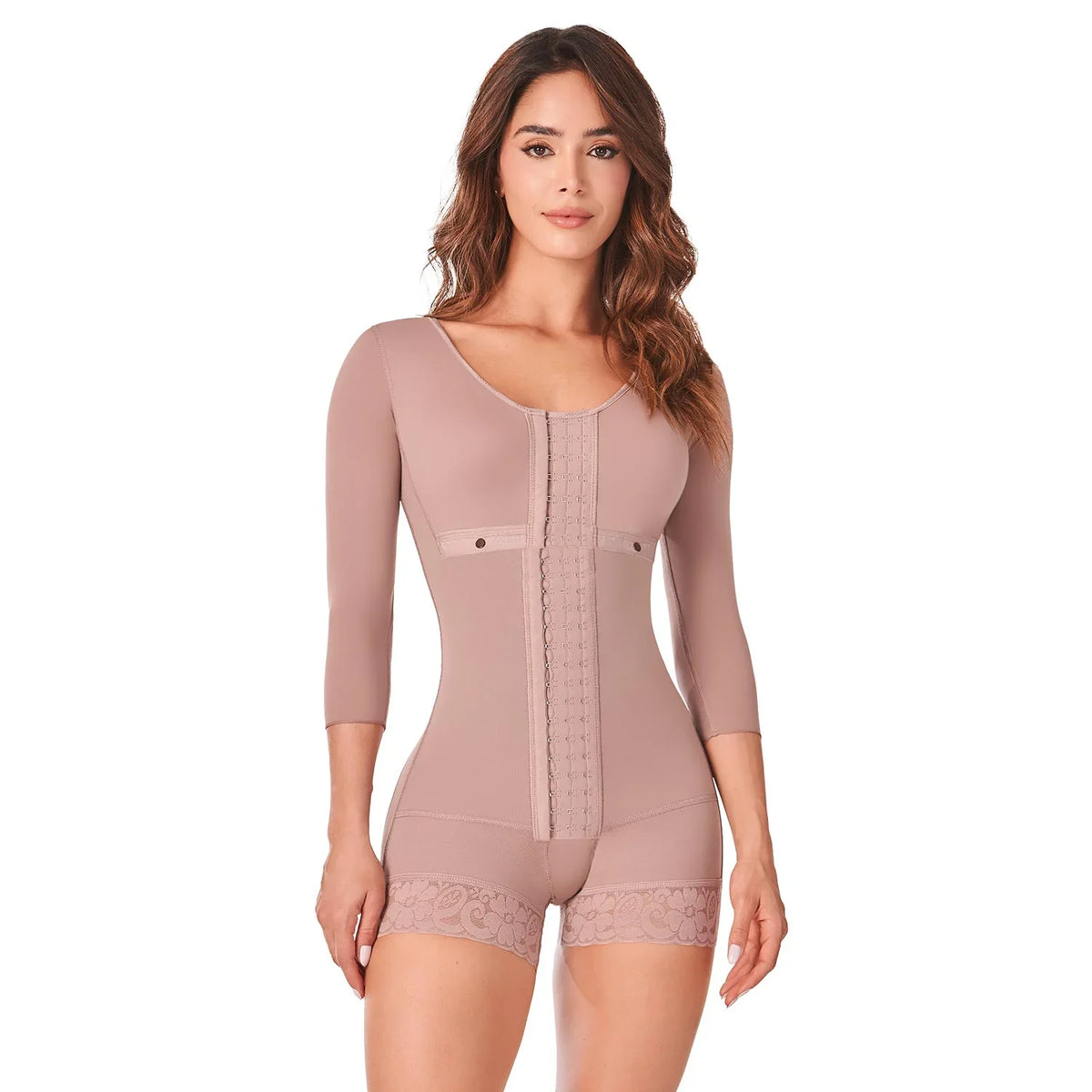 Short Sleeve Shapewear Short – Medium Compression | Clara 5012