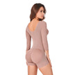 Short Sleeve Shapewear Short – Medium Compression | Clara 5012