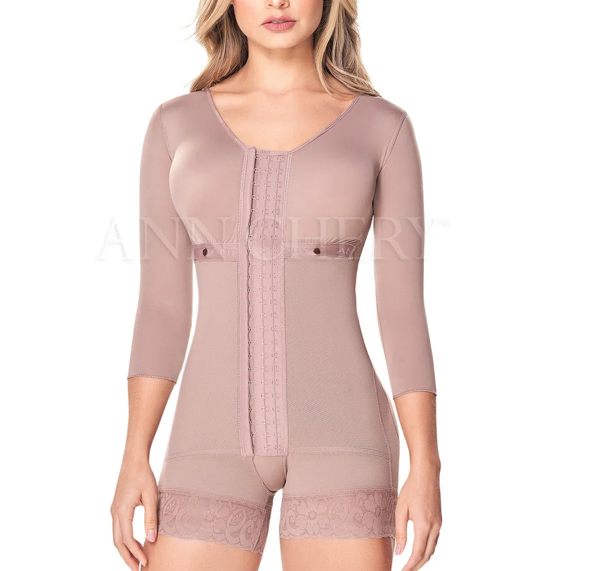 Short Sleeve Shapewear Short – Medium Compression | Clara 5012