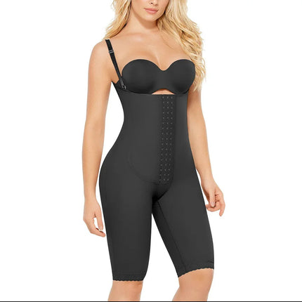 Faja Shapewear Knee-Length Comfort Isabella BLACK for Women