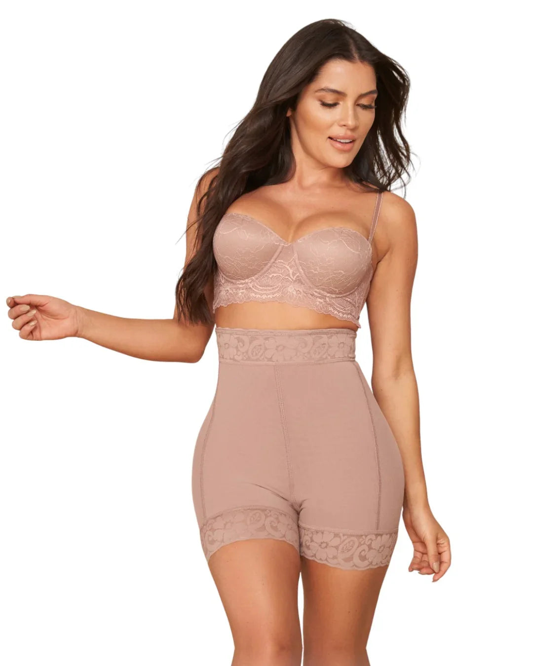 Extra High Waisted Shapewear Short – Lace Control | 5155H