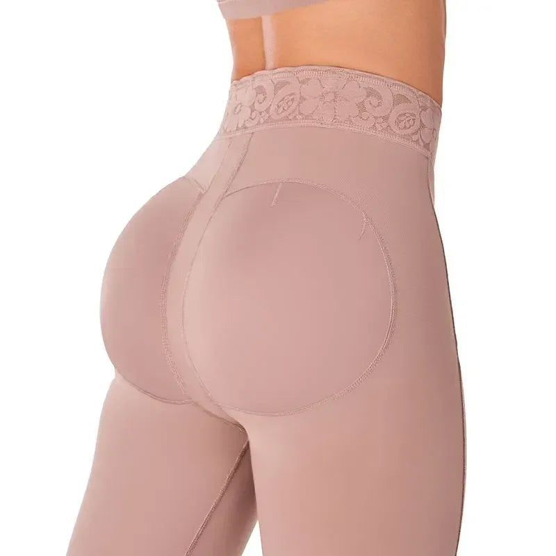 Ann Chery 5155L Indira Butt Lifter Knee Shorts Shapewear – Medium Compression Body Shaper