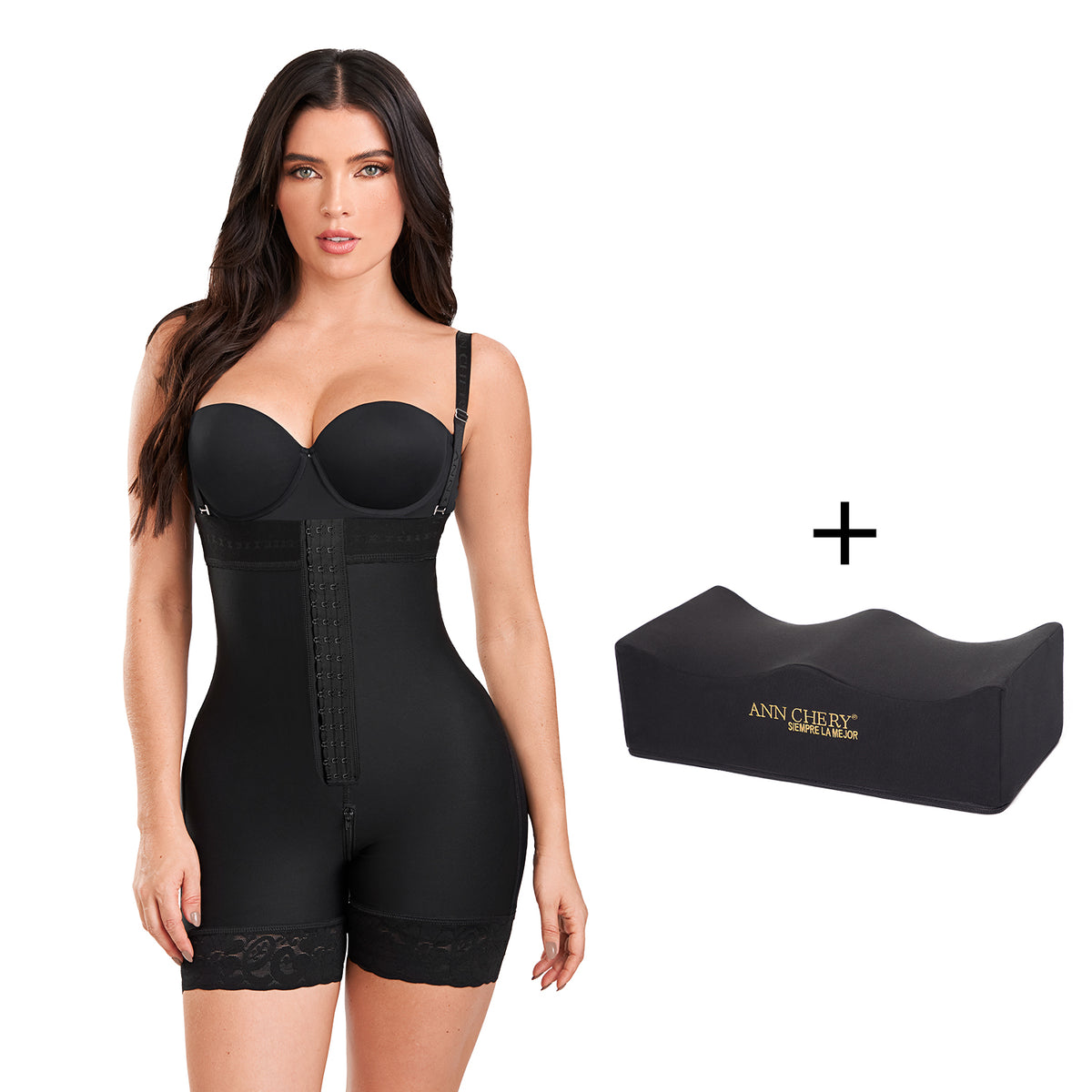 1103 Invisible Line Strapless Faja + Post Surgical Butt Lift Pillow