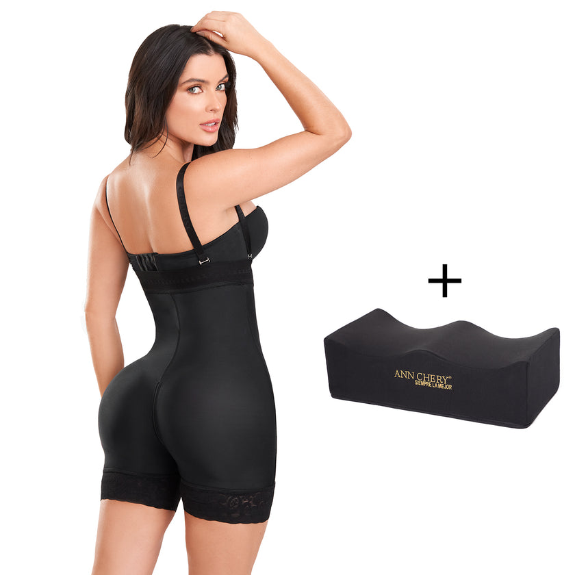 1103 Invisible Line Strapless Faja + Post Surgical Butt Lift Pillow