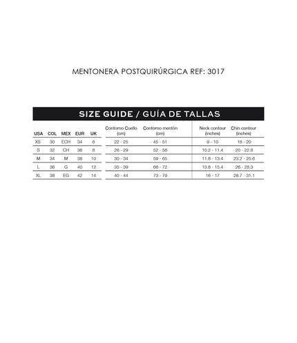 Post Surgical Chin Band Bandage for Women